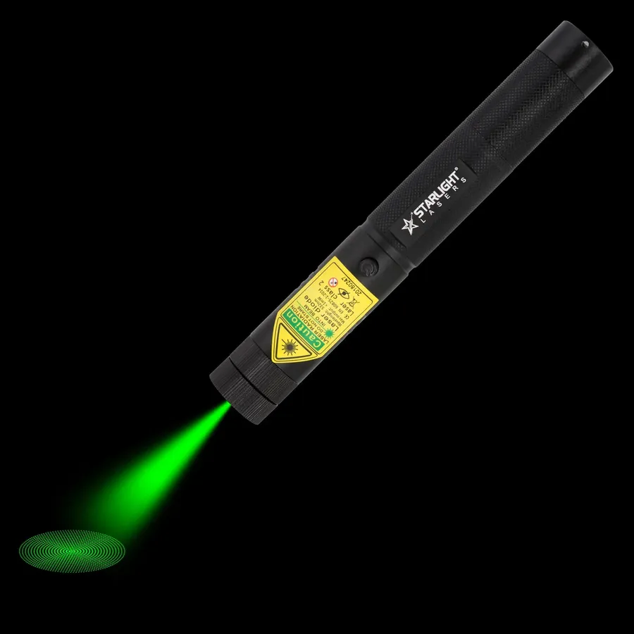 Starlight G1 Pro groene laserpen met zichtbare laserstraal in het donker