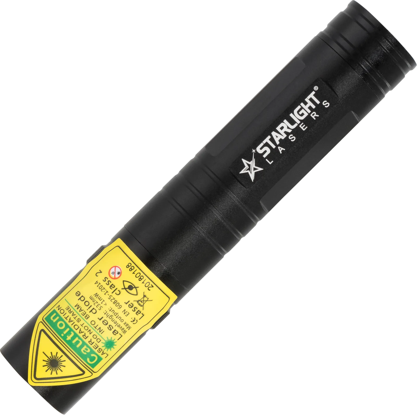 Compacte Starlight G2 Pro groene laserpen van aluminium met 16340-accu