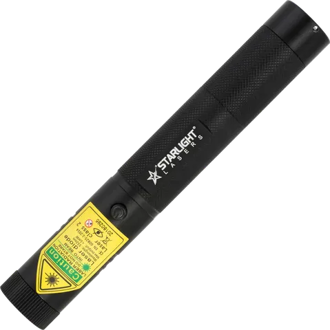Starlight G3 Pro groene laserpen van aluminium met 18650-accu, oplader en veiligheidssleutels
