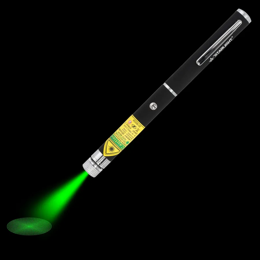 Starlight X2 groene laserpen met zichtbare laserstraal in het donker