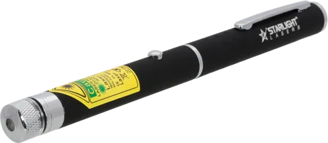 Starlight X2 groene laserpen schuin van voren gezien