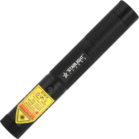 Starlight R1 Pro rode laserpen van aluminium met 18650-accu en veiligheidssleutels