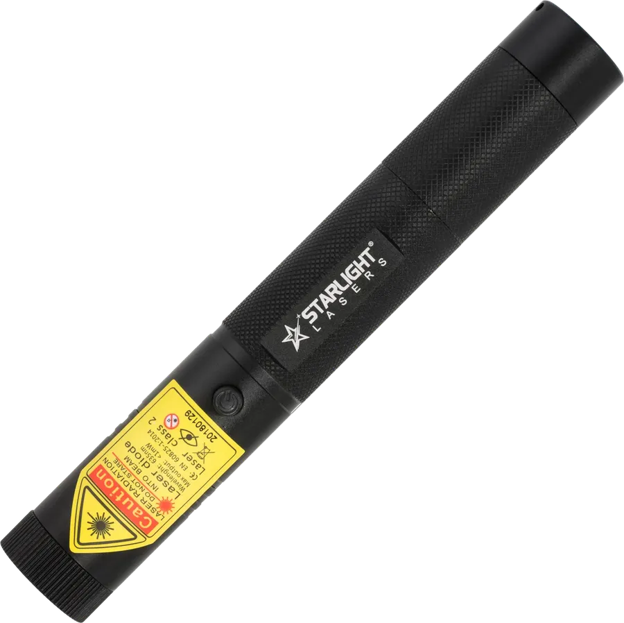 Starlight R1 Pro rode laserpen van aluminium met 18650-accu en veiligheidssleutels