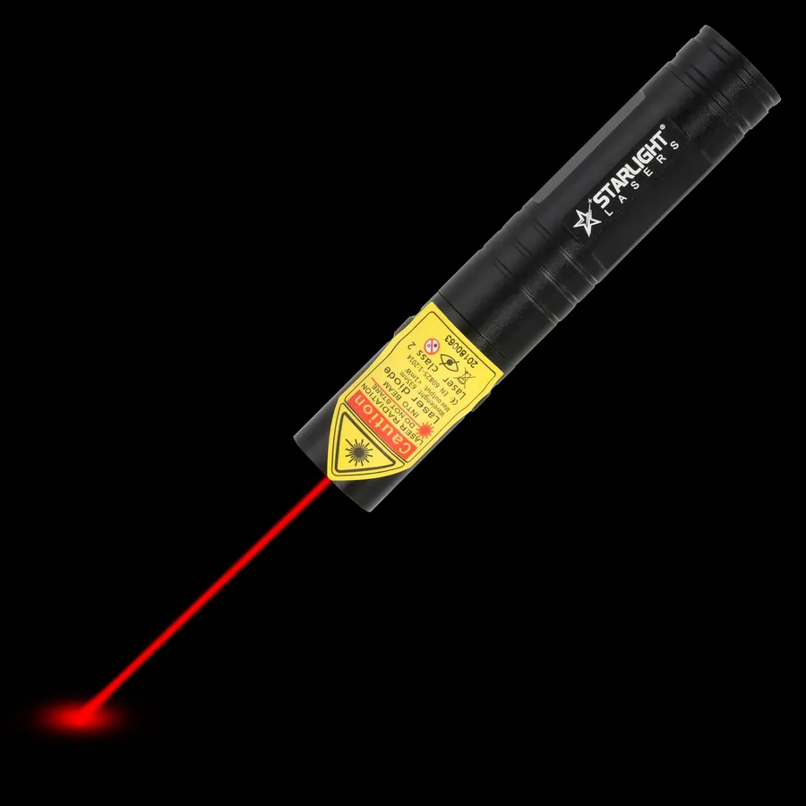 Starlight R2 Pro compacte rode laserpen met zichtbare laserstraal in het donker