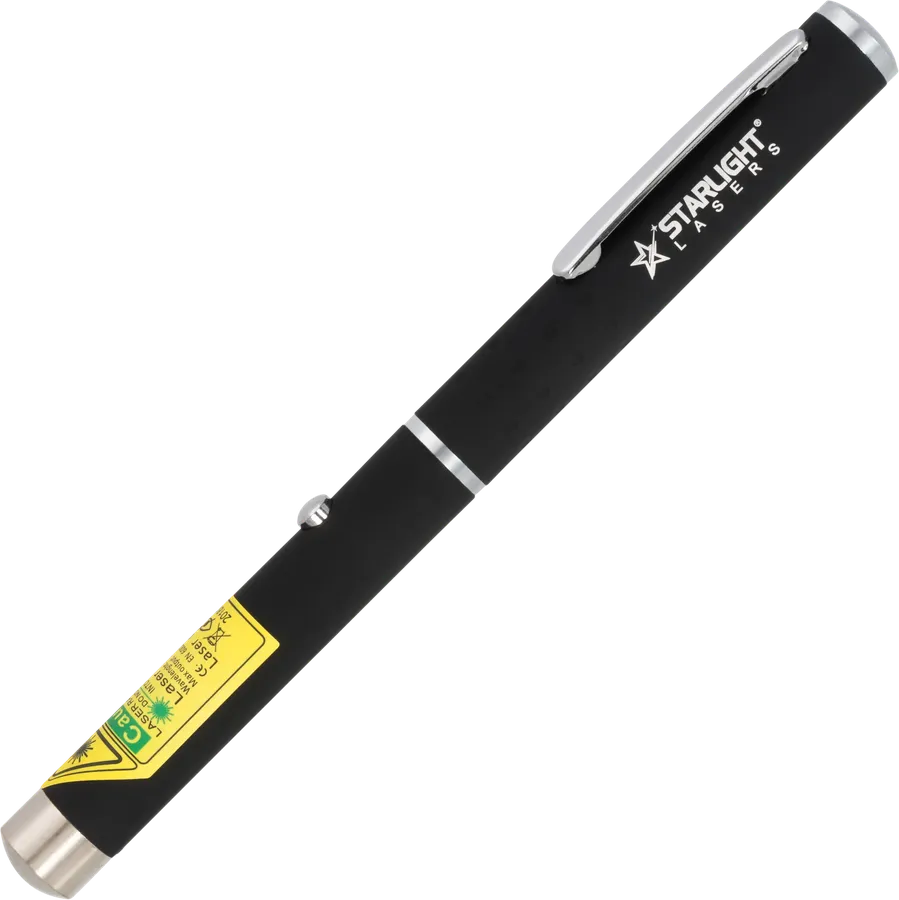 Starlight X1 groene laserpen met clip op AAA-batterijen