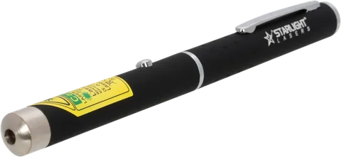 Starlight X1 groene laserpen schuin van voren gezien